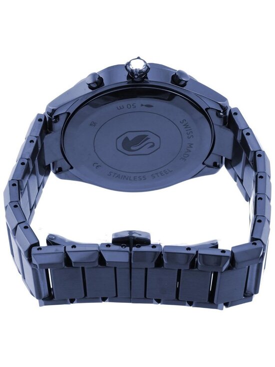 NWT Swarovski Dextera Chronograph Quartz Blue Dial Ladies Watch main image 3